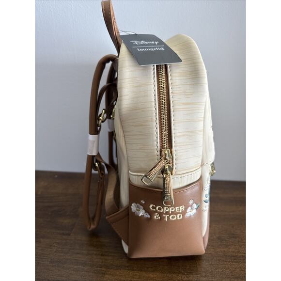 Loungefly Disney Fox & the Hound Copper Tod Chibi Mini Backpack Forever Friends main image 4